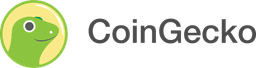 coingecko logo with black text